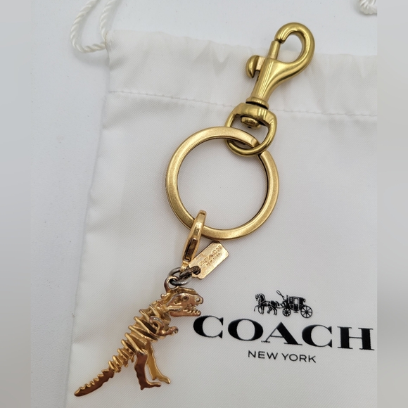Coach "Rexy" Key Ring /Bag Charm - Picture 1 of 6
